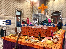 Inauguración de la Ofrenda a Capulina en Congreso - ES imagen agencia de fotografía