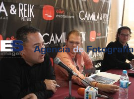 Camila y Reik juntos por primera vez en el Centro Expositor - ES imagen agencia de fotografía