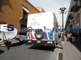 Causa molestias lo cierres de calles para transmisión de programa Ventaneando - ES imagen agencia de fotografía