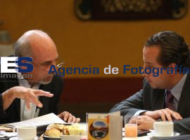 Reunión de Sánchez Díaz de Rivera y Mario Riestra - ES imagen agencia de fotografía