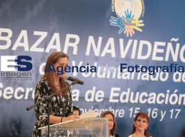 Inauguran Bazar Navideño de la SEP - ES imagen agencia de fotografía