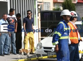 Fuga de gas natural en fraccionamiento Oyamel - ES imagen agencia de fotografía