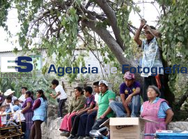 Banderazo de Obra en San Andrés Azumiatla - ES imagen agencia de fotografía