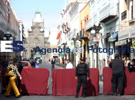 Operativo de Seguridad Casa de los Hermanos Serdán - ES imagen agencia de fotografía