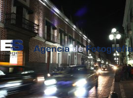 Apagón en el centro histórico por trabajos de la CFE - ES imagen agencia de fotografía