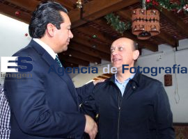 Juan Carlos Lastiri felicitó a Leobardo Soto - ES imagen agencia de fotografía