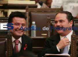Se manifiestan trabajadores contra reforma a la ley del ISSSTE - ES imagen agencia de fotografía