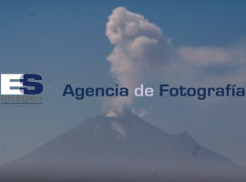 Fumarola Volcán Popocatepetl - ES imagen agencia de fotografía