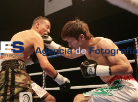 Dante Jardón pierde el campeonato por KnockOut técnico - ES imagen agencia de fotografía