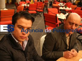 Reunión Juan Carlos Lastiri (PRI) y Gerardo Islas (PANAL) - ES imagen agencia de fotografía