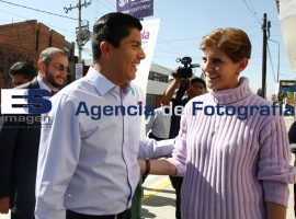 Inaugura Eduardo Rivera Concreto Hidráulico en la 49 pte - ES imagen agencia de fotografía