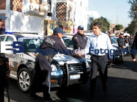 Ayuntamiento de Puebla entrega 49 patrullas - ES imagen agencia de fotografía