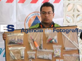Protección Civil Municipal alerta de los peligros de la pirotecn - ES imagen agencia de fotografía