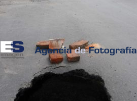 Hoyo en la 11 norte y 22 poniente - ES imagen agencia de fotografía