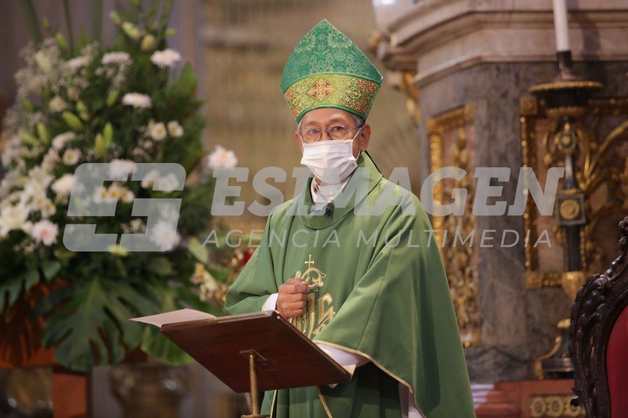 Tomás López Durán preside la misa dominical Agencia de Fotografía Es