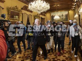 Recorrido a prensa Palacio Nacional