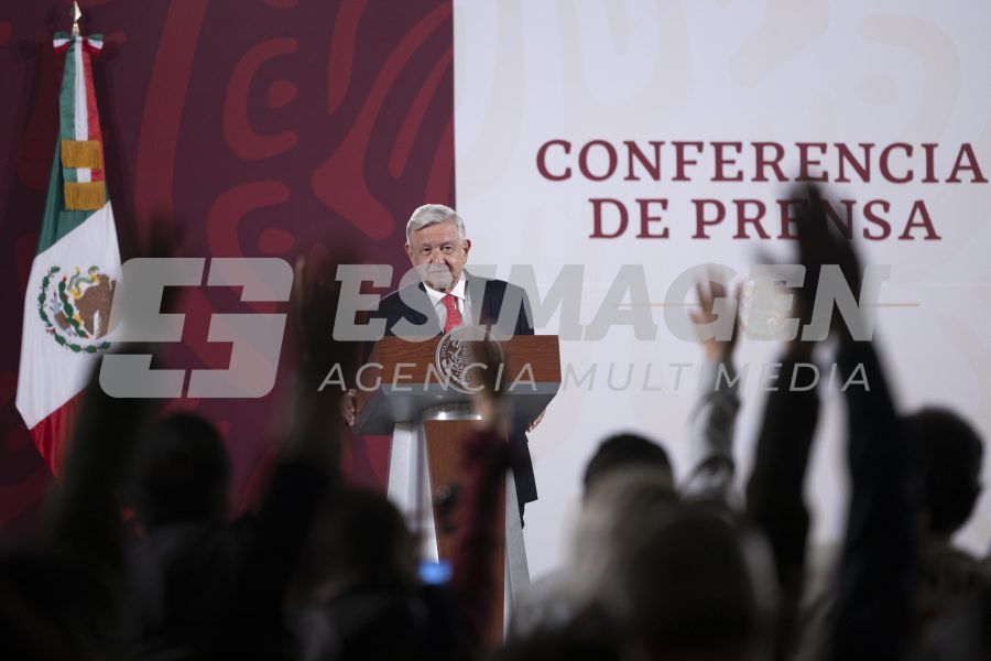 Mañanera AMLO 30 de noviembre Agencia de Fotografía Es Imagen