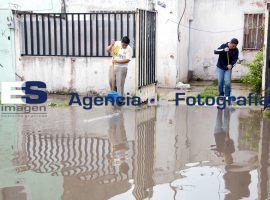 Inundaciones calle Zacatecas colonia Coatepec - ES imagen agencia de fotografía