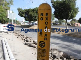 Abandonan obra donde se rompió un ducto de gas - ES imagen agencia de fotografía