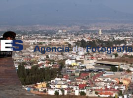Vista panorámica ciudad de Puebla - ES imagen agencia de fotografía