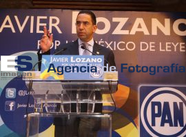Buscaré el voto en NUevo Necaxa: Javier Lozano - ES imagen agencia de fotografía
