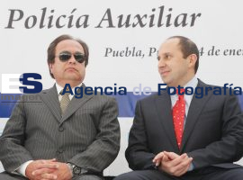 La SGG reconoció a elementos de la Policía Auxiliar - ES imagen agencia de fotografía