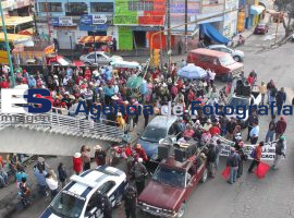 Exige Antorcha Campesina servicios en Texmelucan - ES imagen agencia de fotografía