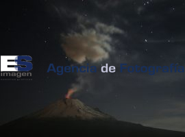 Actividad volcán Popocatepetl  - ES imagen agencia de fotografía