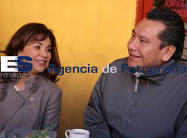 Blanca Alcalá recibe apoyo de la CTM - ES imagen agencia de fotografía