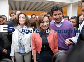Josefina Vazquez Mota en Puebla, 12-02-2012. - ES imagen agencia de fotografía