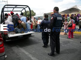 Conato de bronca Mercado La Piedad - ES imagen agencia de fotografía