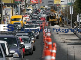 Obras transporte público ruta Blvrd Atlixco - ES imagen agencia de fotografía