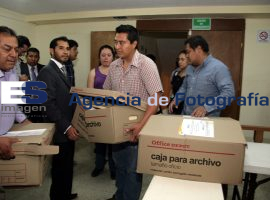 Registro de partidos políticos ante el IEE - ES imagen agencia de fotografía