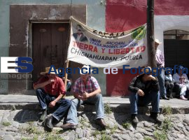Protesta en Casa Aguayo - ES imagen agencia de fotografía