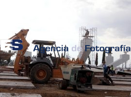 Restauran escultura de Zaragoza - ES imagen agencia de fotografía