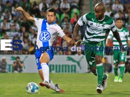 Pierde 3-1 Puebla frente a Santos - ES imagen agencia de fotografía