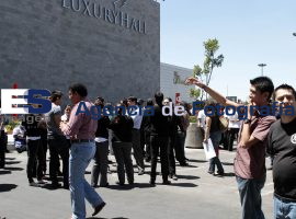 Desalojan angelopolis por sismo - ES imagen agencia de fotografía