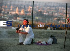 Reciben la primavera pirámide de Cholula - ES imagen agencia de fotografía