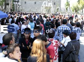Desalojan nuevamente Ayuntamiento por sismo - ES imagen agencia de fotografía