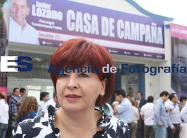 Inaugura Lozano Alarcón casa de campaña  - ES imagen agencia de fotografía