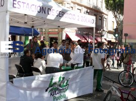 Un año de la vía recorre puebla - ES imagen agencia de fotografía