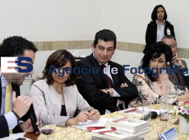 Se reunen Alcalá y Saldaña con Coparmex - ES imagen agencia de fotografía