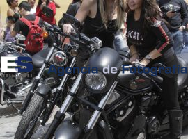 Motociclistas participaron en el Love Ride - ES imagen agencia de fotografía