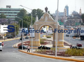 Obras en la ciudad de Puebla - ES imagen agencia de fotografía