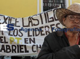 Manifestación San Gabriel Chilac - ES imagen agencia de fotografía