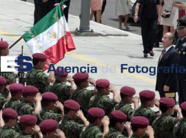 Representan militares batalla de Puebla  - ES imagen agencia de fotografía