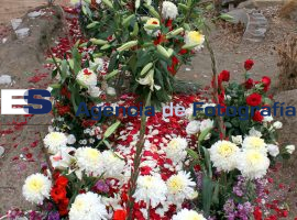Rosas y panteones dia de la madre Texmelucan - ES imagen agencia de fotografía