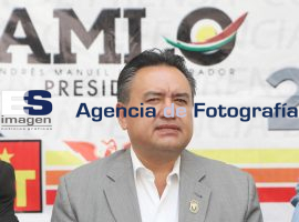 Martín Esparza se reune con Manuel Bartlett por elecciones - ES imagen agencia de fotografía