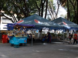 Se instalan ambulantes en el Paseo Bravo - ES imagen agencia de fotografía