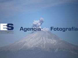Emite el Popocatépetl fumarola de ceniza 21 mayo - ES imagen agencia de fotografía